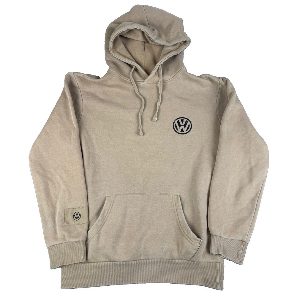 Volkswagen VW Bus Hoodie Womens S Surf Van Beach Graphic Pullover Sweatshirt